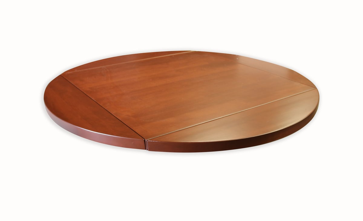 round-drop-leaf-table
